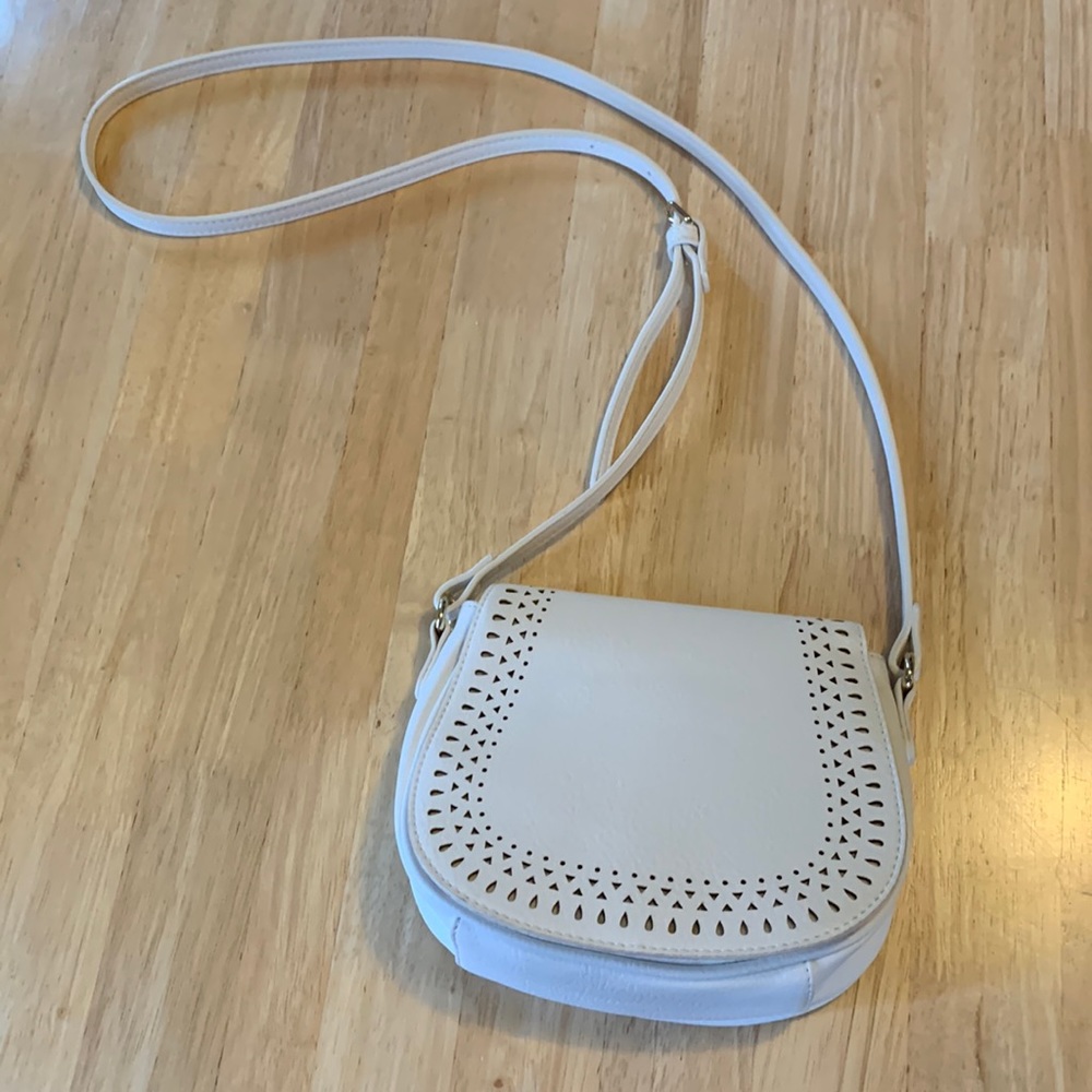 White purse